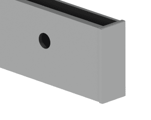 RX - Päätypeiteprofiili ETP.002.02.AL.A - OIKEA, SATIINI