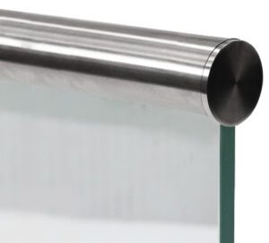 RX - Päätytulppa uralliselle käsijohdeputkelle 42,4x1,5mm, AISI 304, Hiottu